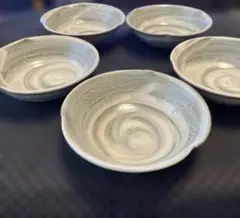 【陶器 : 未使用】橘吉　煮物鉢　5個セット