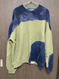NOMA.t.d 2 グラデーション ダイダイ染め スウェット トレーナー NOMA