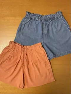 ユニクロ　ショートパンツセット120㎝