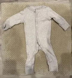 H &M ロンパース　リブ素材　　60