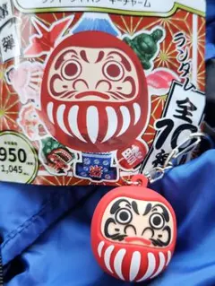 ランダム　　ラッキー 　ジャパン　キーチャーム　 だるま