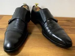 リーガル　ダブルモンク　ビジネスシューズ　ブラック　25.5㎝
