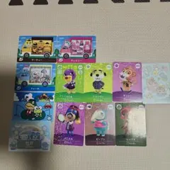 新品未使用 どうぶつの森 amiiboカード サンリオコラボ シール3付 他あり