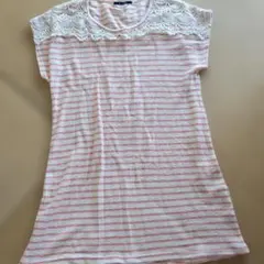 THE EMPORIUM 半袖 ワンピース M 薄手ニット