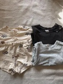 h&m ベビー服　4点セット