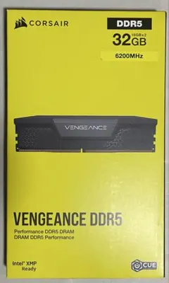 新品 CORSAIR DDR5-6200MHz デスクトップPC用 32GB