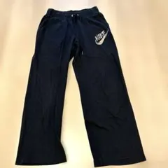 NIKE スウェットパンツ ブラック ゴールドロゴM