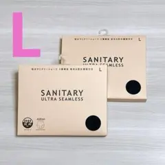 UNIQLO エアリズム吸水サニタリーショーツ　ブラック　L 2枚セット