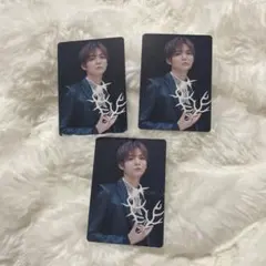 Trick or GHOST展 限定予約特典 トレーディングカード 薮宏太 3枚