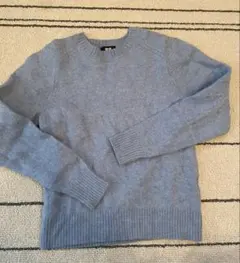UNIQLO ライトブルー 長袖セーター M