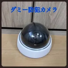 ドーム型防犯カメラ 黒/白　ダミーのサムネイル