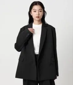 新品タグ付き✨ MARW ユナイテッドアローズ　アシンメトリー ジャケット 36 2026年最新】Marw united arrows バック アシンメトリー ジャケットの