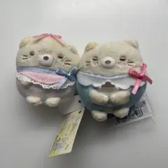 すみっコぐらし ベビー てのりぬいぐるみ ねこ 2点セット