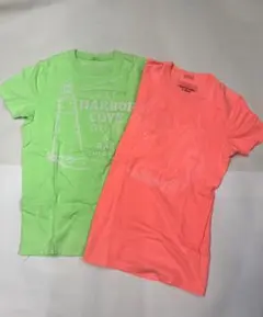 アバクロ　Tシャツ　2枚セット　蛍光色セット