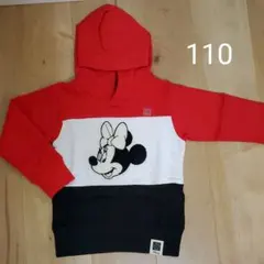 ライトオン ディズニー ミニーちゃん トレーナー 110 新品未使用