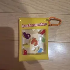 back number カラビナ付きミニポーチ キーホルダー