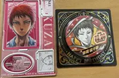 黒子のバスケ バースデーバースデイ缶バッジ 赤司征十郎 ジオラマ　2点