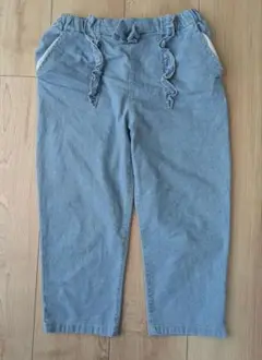 アプレレクール＊半端丈フリルデニムパンツ140cm