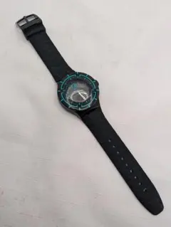 Swatch スウォッチ SCUBA200 スキューバ 黒 상태매우좋음 要電池交換