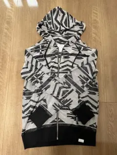 Bayflow パーカー ゼブラ柄　Mサイズ