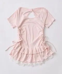 OLIVE des OLIVE バックリボンドロストチュニック