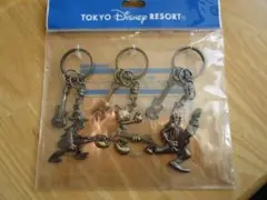 東京ディズニーリゾート キーホルダー 3個セット