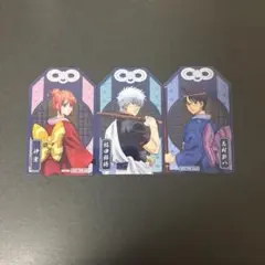 銀魂 吉原大炎上 ナムコ 特典 お守り型クリアシート 銀時 新八 神楽