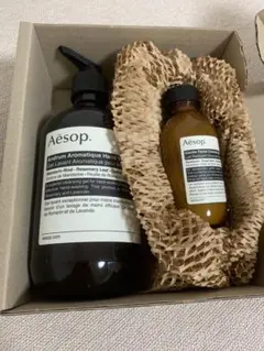 Aesop ハンドウォッシュ & ルームスプレー ギフトセット 箱巾着