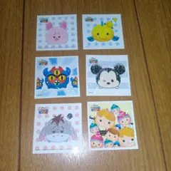 Disney TSUM TSUM シール 6枚セット