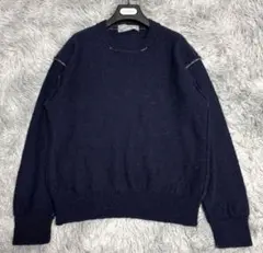 【AD1999】コムデギャルソンオム ステッチ入り ニットセーター 田中オム