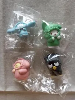 サンリオキャラクターズ むぎゅぎゅ！パーカーフィギュア 4点セット
