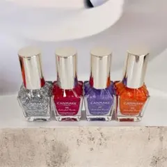 キャンメイク　CANMAKE カラフルネイルズ　限定廃盤色　４色セット