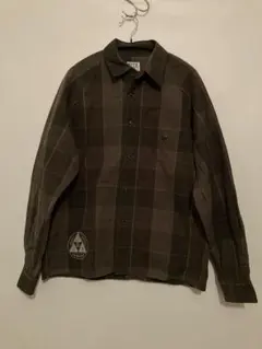 TAKEO KIKUCHI チェック柄 ラグランシャツジャケット　サイズ3