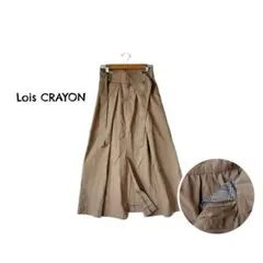 Lois CRAYON/ロイスクレヨン フロントスリットチノスカート Mのサムネイル