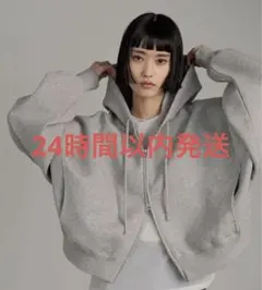 LOWRYSFARM ショートパーカー グレー