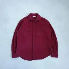 【80s】fivebrotherファイブブラザー ヘビーネルシャツ USA製 L