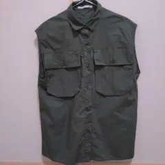 KBF ノースリーブシャツ オリーブグリーン サイズOne