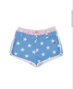 STAR DOT LACE SHORTS PINK&BLACK igusa - メルカリ