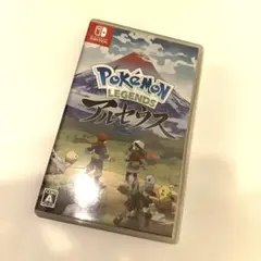 極美品・スピード発送】ポケモンレジェンズ アルセウス Switch