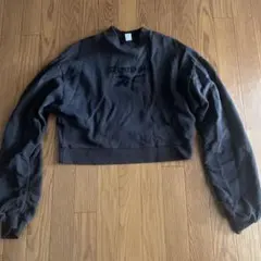 クロップド スウェット