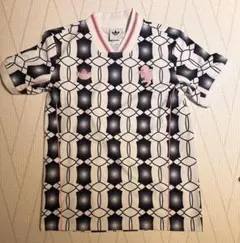 ユベントス adidas アディダス サッカー ユニフォーム 総柄 幾何学