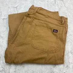 ぎ*ん様 ディッキーズ　ペインターパンツ　ワークパンツ　W43　ブラウン　古着