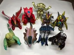 ウルトラマン怪獣　フィギュア　ソフビ　まとめて９体セット