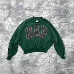 《GAP》ギャップ トレーナー スウェット トップス ロゴ入り 裏起毛