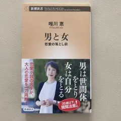 送料込み 匿名配送 男と女 : 恋愛の落とし前