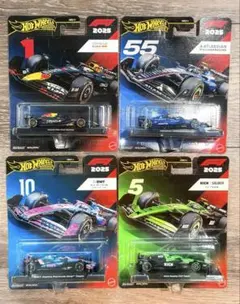 Hot Wheels ホットウィール F1 2025 8台セット 新品未開封 - メルカリ
