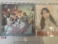 ≠ME CD 愛くださいませ/ここでファーストキッス A盤 生写真 谷崎早耶