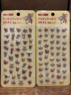 トムとジェリー　ぷくぷくシール