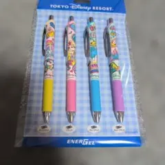 東京ディズニーリゾート ボールペン 4本セット エナージェル