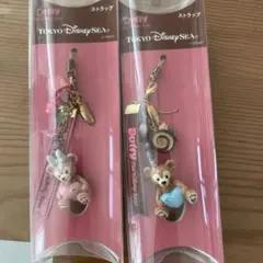Duffy ストラップセット 東京ディズニーシー　ダッフィーシェリーメイ